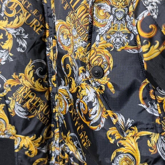 Versace Jeans Couture Jacket Barocco Reversible Bomber Jacket Printed coat - Picture 10 of 13